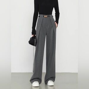 Commense Plain Pockets Straight Pants - NWT